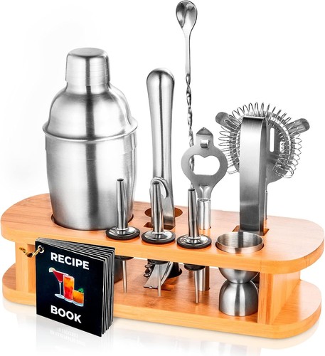 Cocktail shaker set piece - shaker, 12-piece