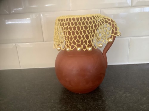 Crochet crocheted jug food - crocheted,