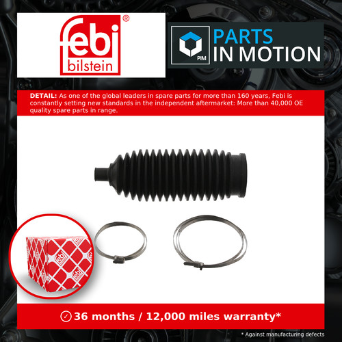 Steering rack boot fits - rack,
