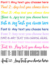 Personalised Name Vinyl