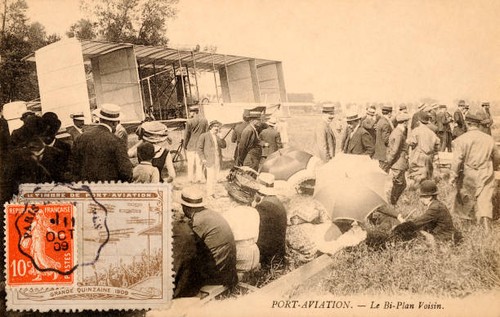 Voisin biplane during the - voisin,