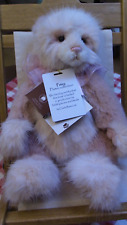 Retired Charlie bear Patsy 36cm 2021 secret collection Isabelle Lee plumo