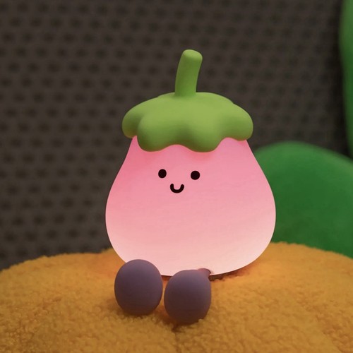 Eggplant light silicone - eggplant,