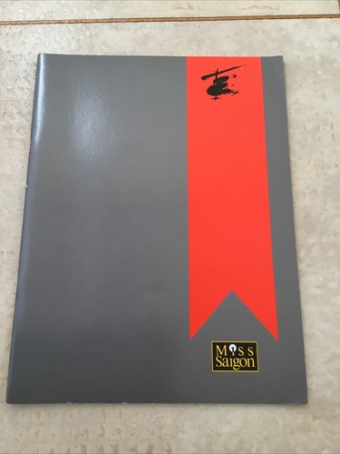 Miss saigon souvenir brochure - miss,