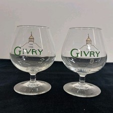 Luminarc Givry Red Wine Glasses x2 Short Clear Glass 11cm Height 240ml