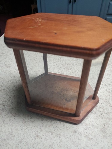 Vintage hexagon tabletop - hexagon,