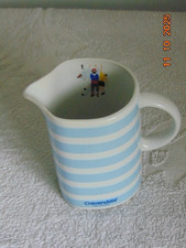 Cravendale Milk/Cream Jug. Kitchen Collectables.  Blue & white Stripe