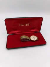 Vintage Smiths Deluxe 15 Jewels 9ct Gold Manual wind Watch