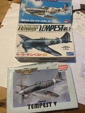 Plastic Aeroplane Model Kits Spares And Boxes Spitfire And Hawker tempest 1/144