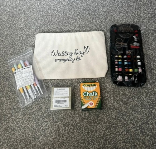 Wedding day emergency kit - emergency,