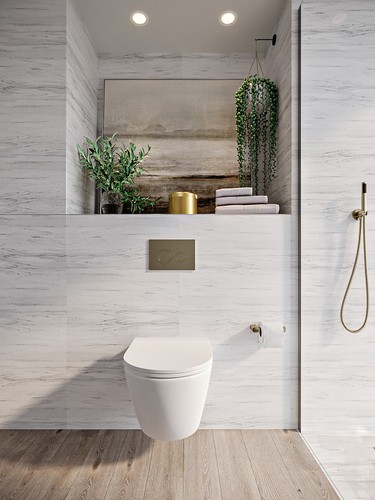 Armera wall hung toilet frame - wall,