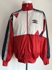 Umbro 90s Vintage White Red