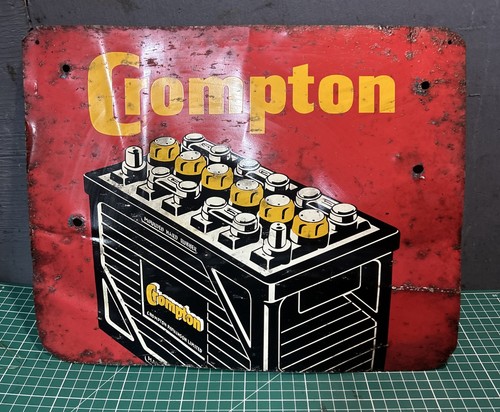 Vintage aluminium sign - sign,