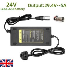 Shoprider Pride Mobility Scooter Battery Charger 29V 5A For 24V Volt 5A 4A 3A 2A