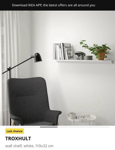 Ikea troxhult floating shelf - floating,