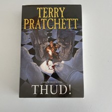 Thud! by Terry Pratchett Discworld Signed First Edition Hardcover Book