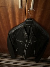 Replay Leather Jacket Men's Size L