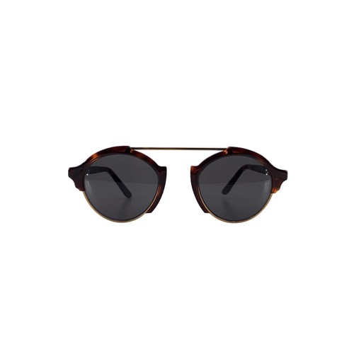 Illesteva brown rounded unisex - illesteva,