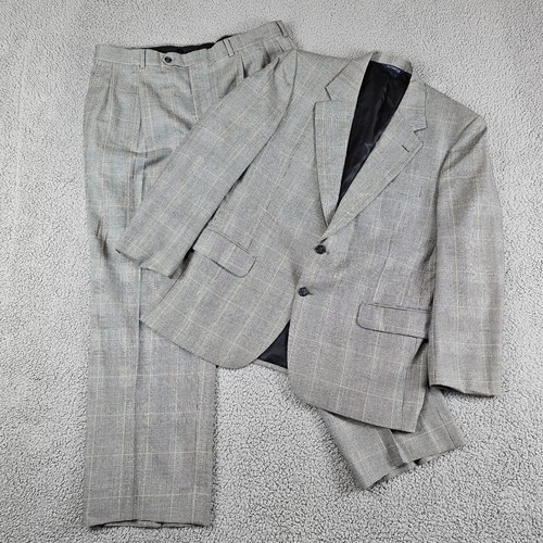 Vintage burberrys suit gray - vintage,