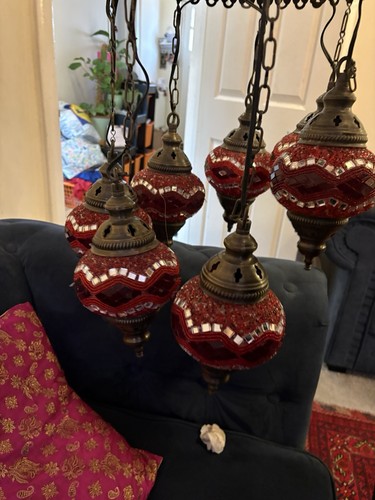 Light moroccan red - 7-light,