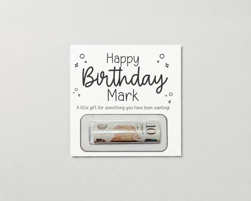 Birthday money wallet - birthday,