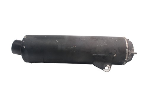 Exhaust muffler silencer black