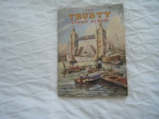 Old stamp album as seen with stamps on all the pages