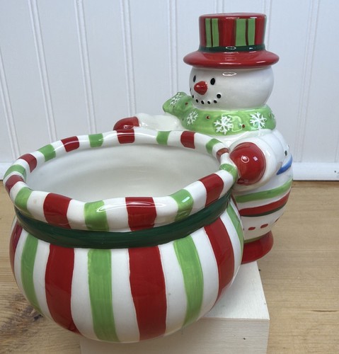 Essex snowman ceramic candy - essex,
