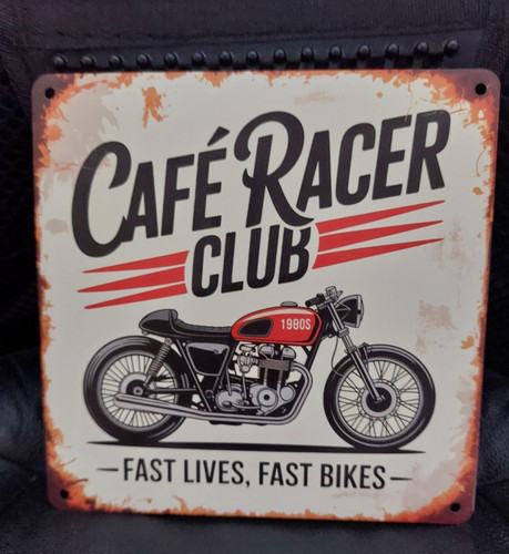Café racer club collectable - café, club,collectable