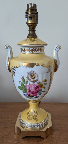 Antique gilt floral decorated - floral,