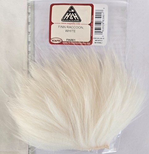 Finn raccoon hair white - hair, "