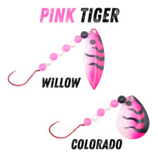 Pink tiger worm harness - pink,