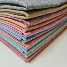 100% Cotton Linen Material