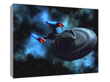 star trek ship CANVAS WALL ART DECO ready to hang all sizes small to xxl