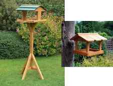 HANGING WOODEN METAL GARDEN WILD BIRD TABLE TRADITIONAL FEEDING STATION FREE P&P