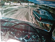 Sunbeam Rapier H 120 Sales Brochure 1969. ..Fair.