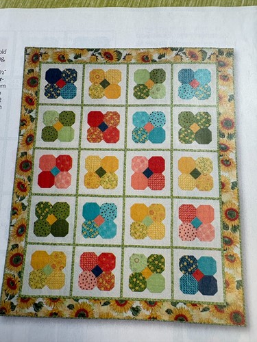 Spring posies pieced - spring,