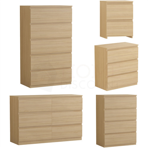 Modern pine bedside - bedside, chest