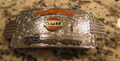Vintage gulf oil company - company, semi