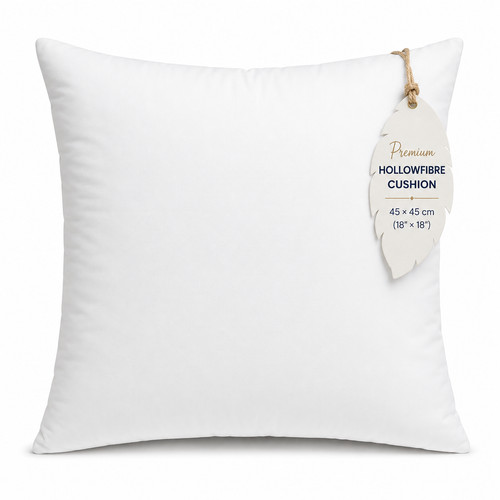 Bed cushion inserts - 18x18, inch