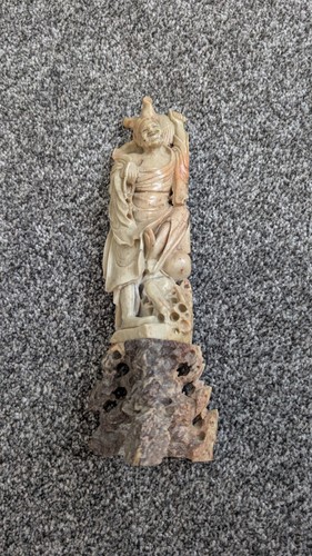 Chinese carved soapstone - carved,