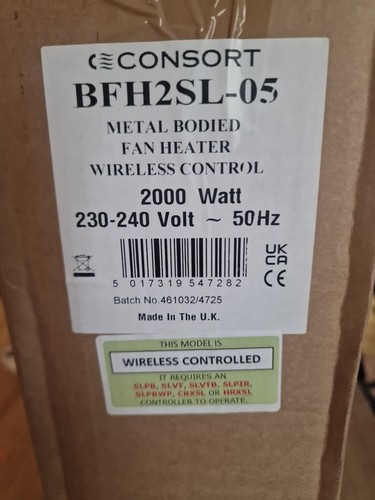 Consort claudgen bfh2sl 2kw - bfh2sl,