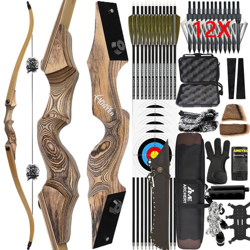 Recurve bow arrows set - recurve,