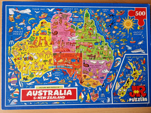 Jigsaw puzzles picture - puzzles, map