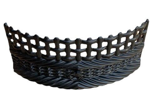 Antique cast iron fireplace - antique,