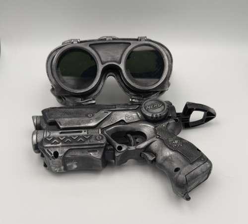 Custom steampunk nerf ray - steampunk, gun