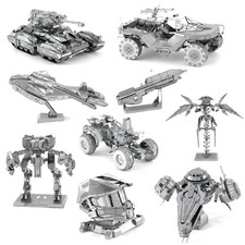 HALO Metal Model Kit 3D Laser Cut Puzzle DIY Craft Gift Send tools