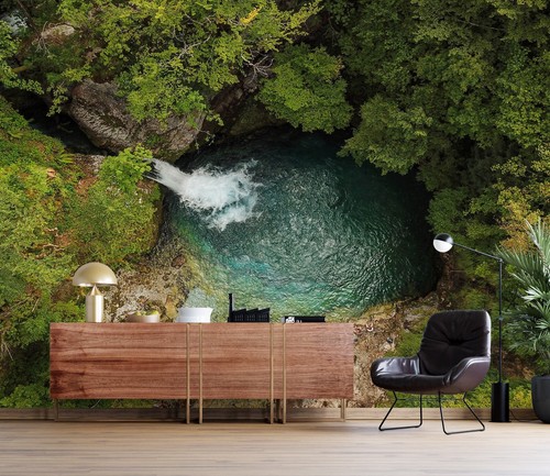 Round lake r4318 wallpaper - 3d,