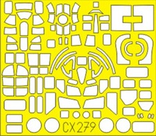 Eduard Mask 1/72 B-17G Flying