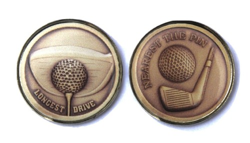 Metal golf ball marker set - metal,